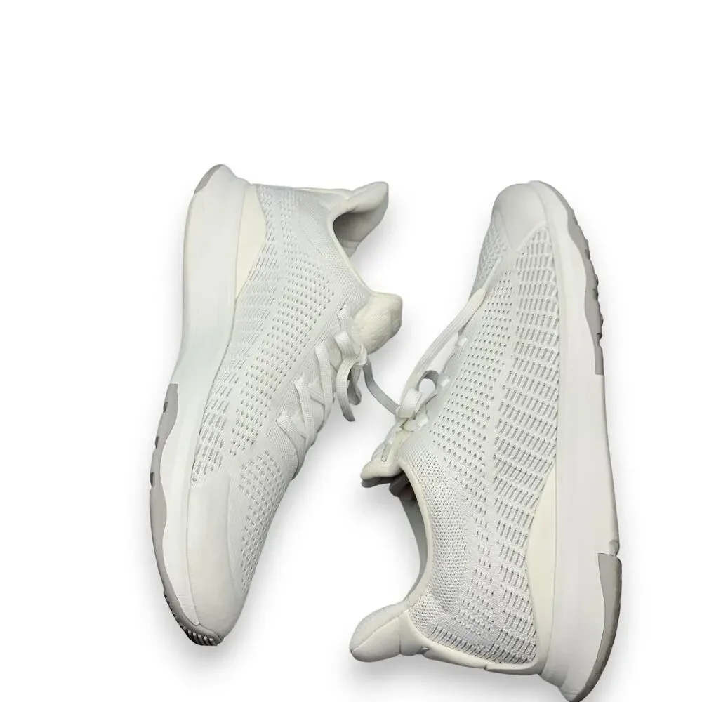 Fitflop Vitamin FFX Women Shoes Size 11 Knit Spring Heel Toe Urban White GB7-646